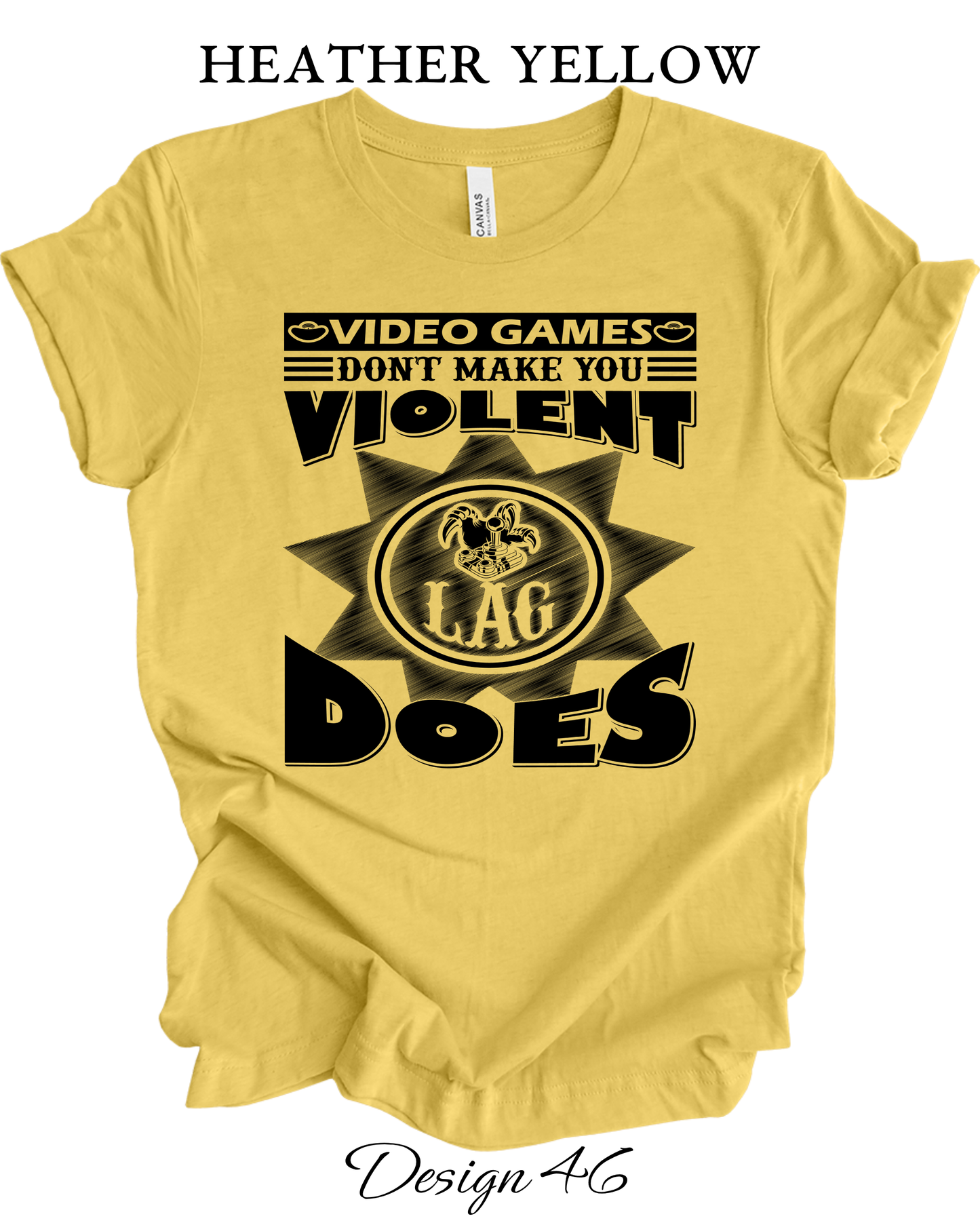Custom Tee Unisex Crew Neck T-shirts | Video Gaming Inspired Tee