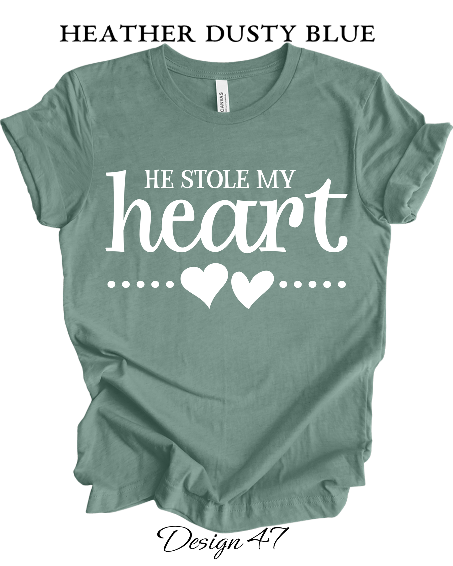 Custom Tee Unisex Crew Neck T-shirts | His & Hers Couples Matching Shirts