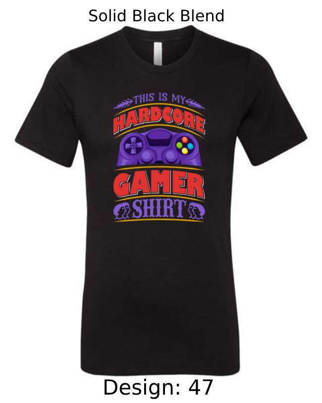 Shirts Men's Customized T-Shirts | Video Gaming Themed Tee