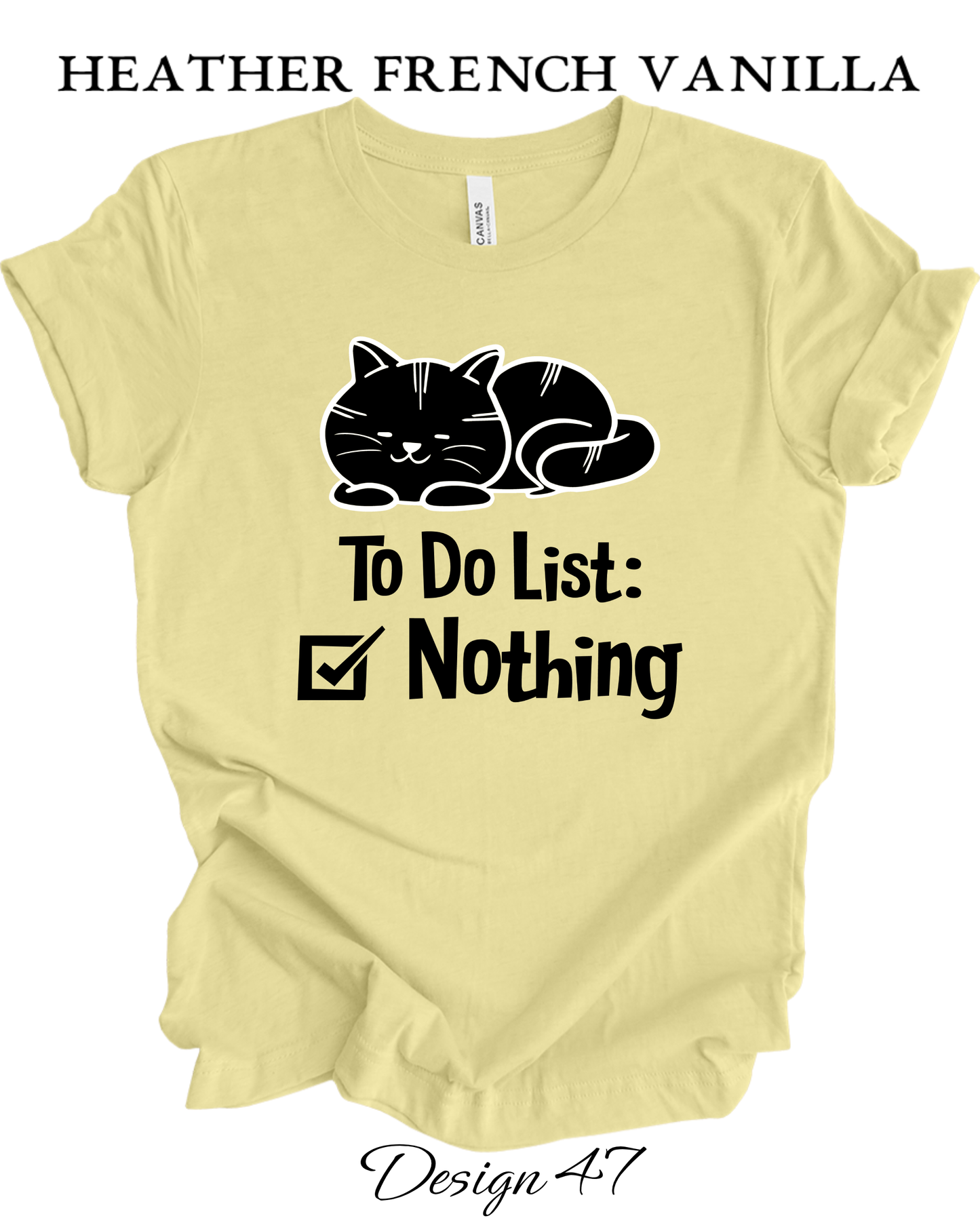 Custom Tee Unisex Crew Neck T-Shirts  | Cat Inspired Tee