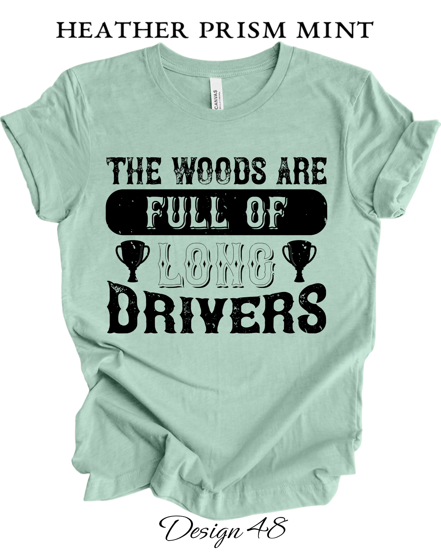 Custom Tee Unisex Crew Neck T-shirts | Golf Inspired Tees