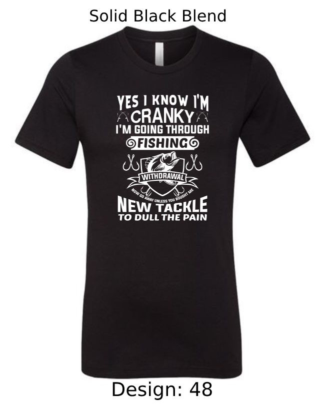 Shirts Men's Customized T-Shirts | Fishing Themed Tee