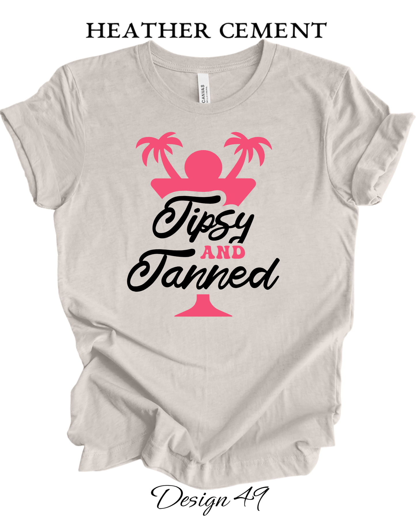 Custom Tee Unisex Crew Neck T-Shirts | Beach Inspired Tee