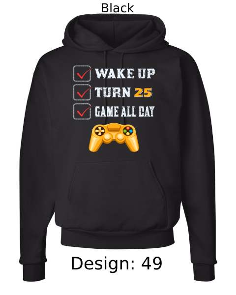 Unisex Video Gaming Hoodie Sweatshirt | Custom Hoodie