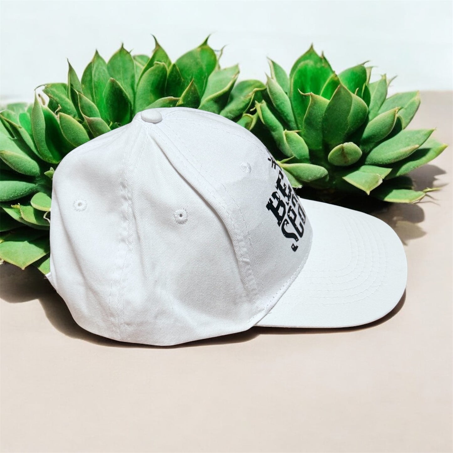 Custom Alcohol Bear Season Unisex White Hat OS