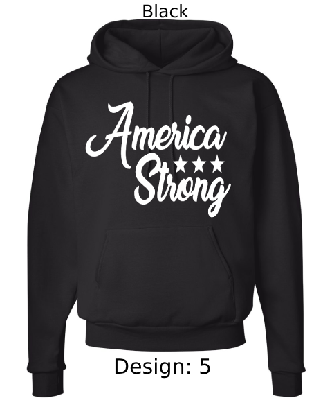 Unisex Patriotic Hoodie Sweatshirt | Custom Hoodie