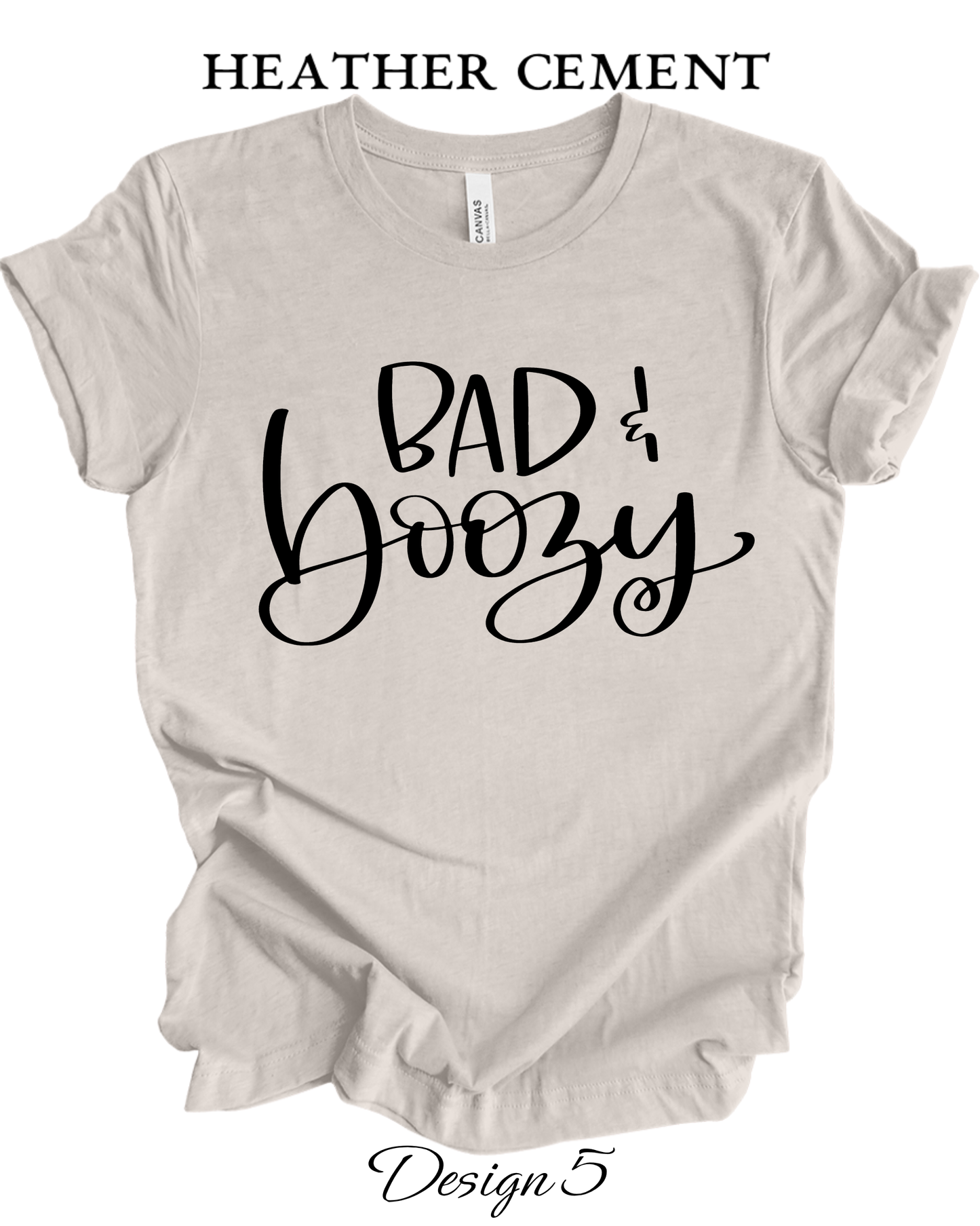 Custom Tee Unisex Crew Neck T-Shirts | Funny Alcohol Inspired Tee