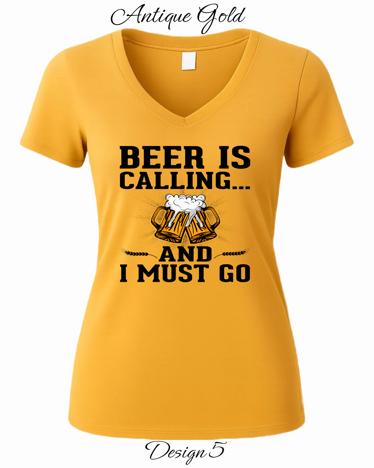 Custom Women's Tank Tops & Tees | Funny Beer Inspired Shirts