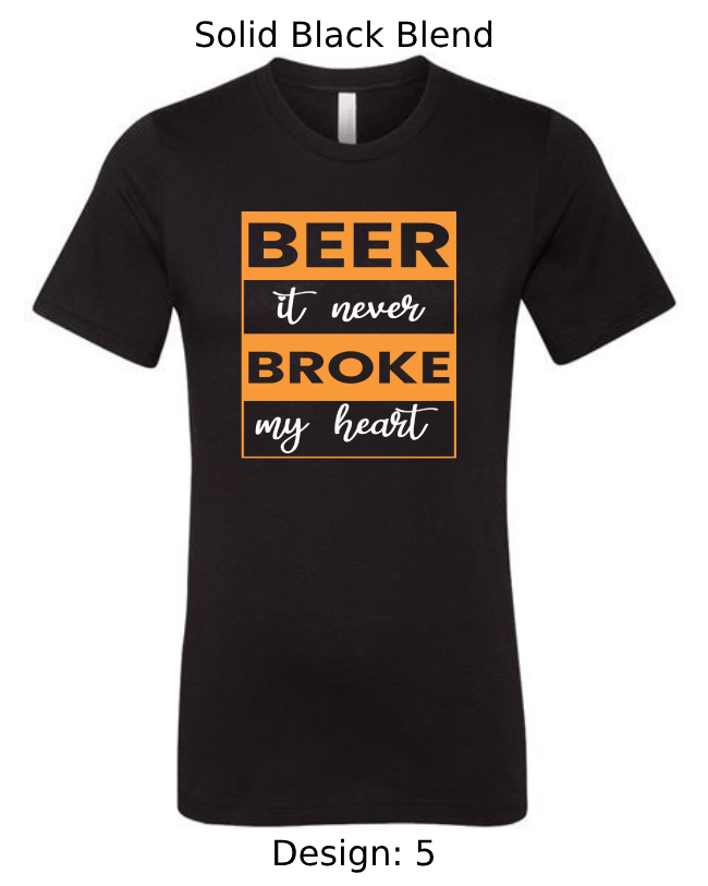 Shirts Men's Customized T-Shirts | Funny Beer Themed Tee