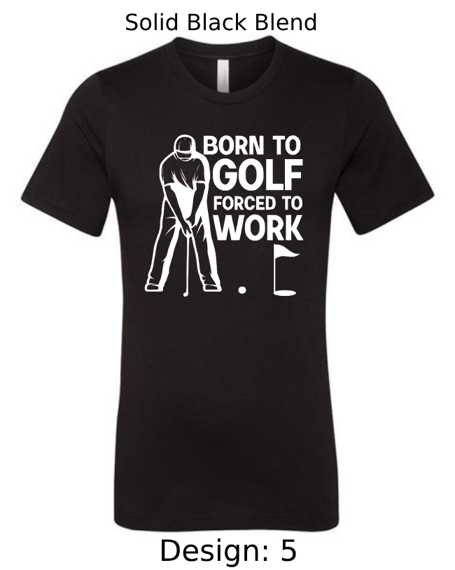 Shirts Men's Customized T-Shirts | Golf Themed Tee
