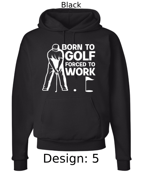 Unisex Golf Hoodie Sweatshirt | Custom Hoodie
