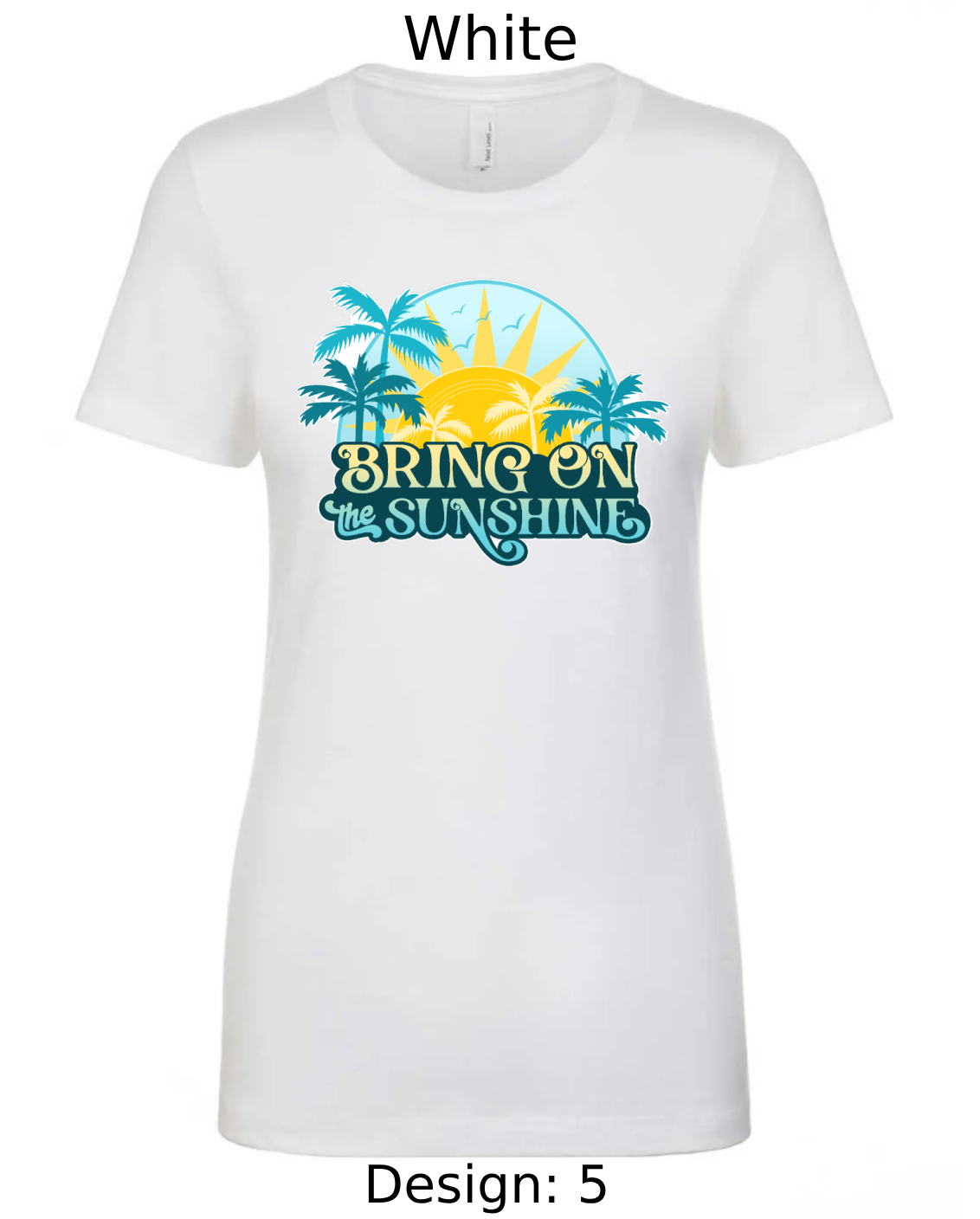 Shirts Women's Customized Tank Tops & Shirts | Summer, Surfing, & Sunshine Themed Tee