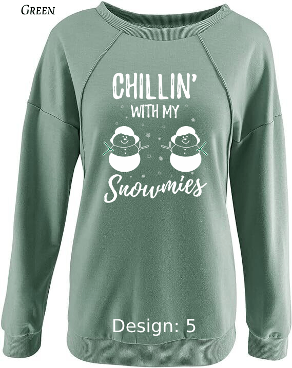 Sweatshirt Women's Christmas Funny Sweatshirt | Custom Sweatshirt