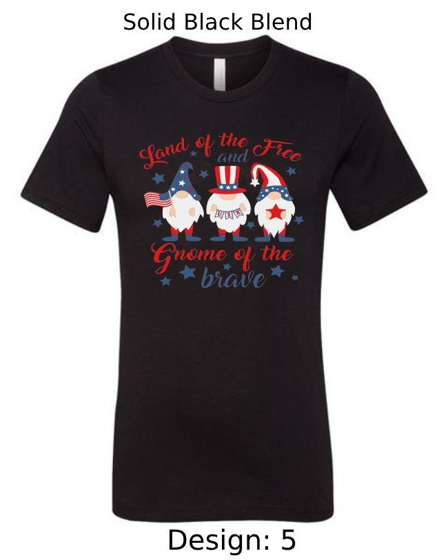 Shirts Men's Customized T-Shirts | 4th of July Themed Tee