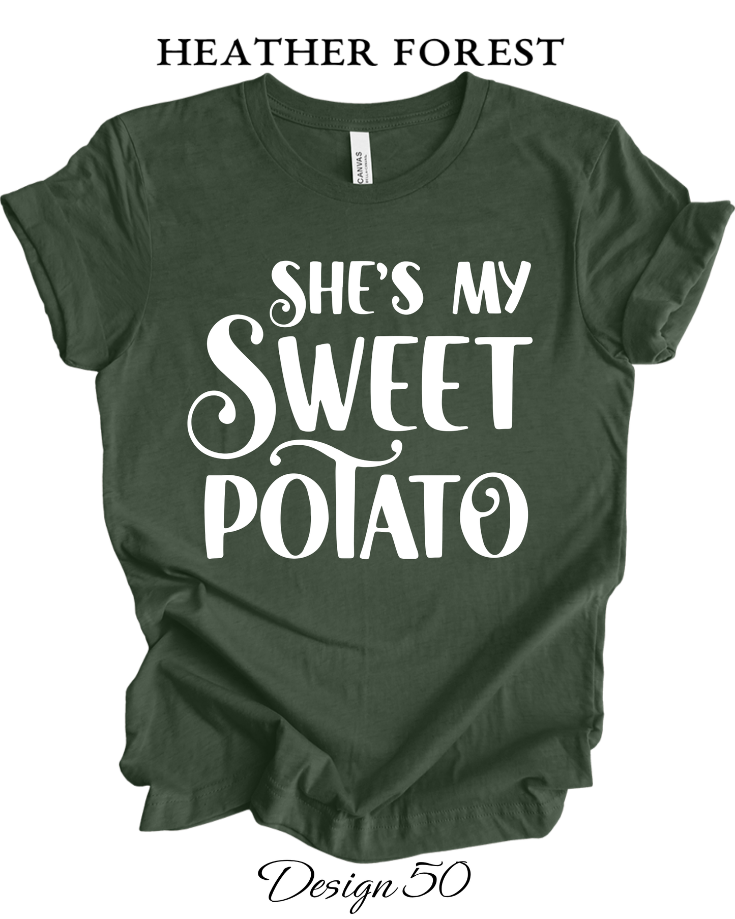 Custom Tee Unisex Crew Neck T-shirts | His & Hers Couples Matching Shirts