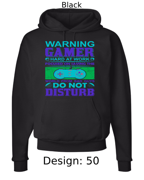 Unisex Video Gaming Hoodie Sweatshirt | Custom Hoodie