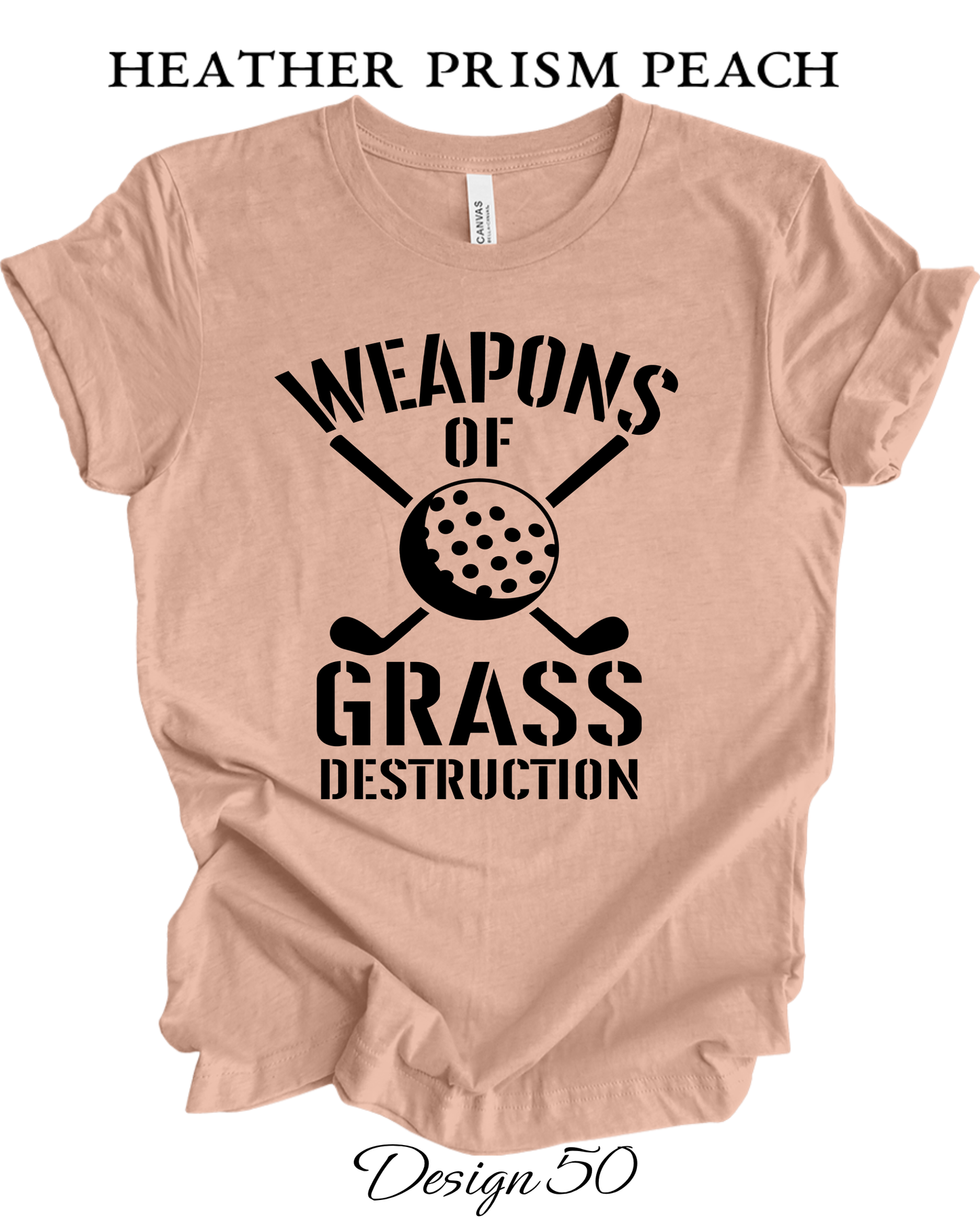 Custom Tee Unisex Crew Neck T-shirts | Golf Inspired Tees