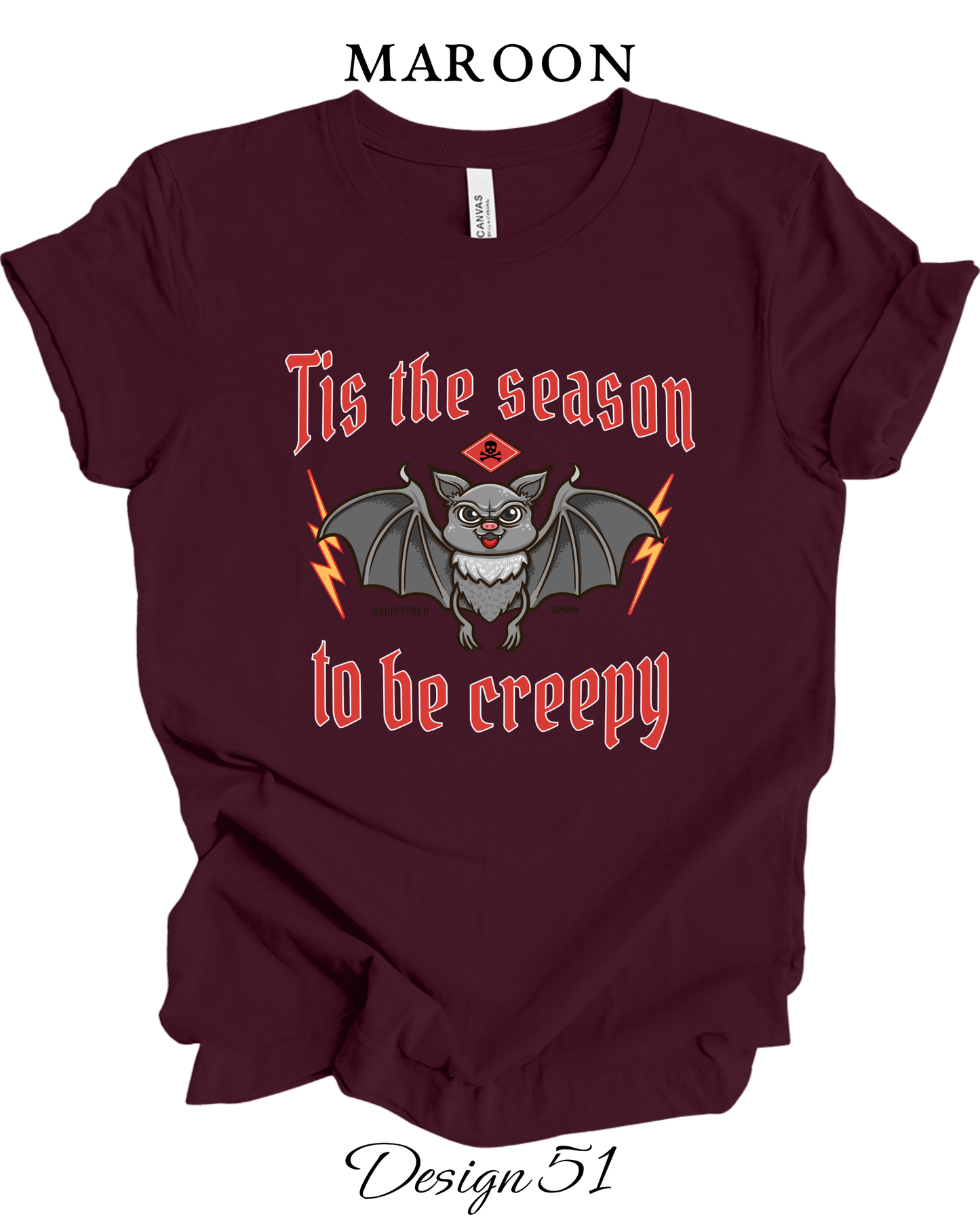 Custom Tee Unisex Crew Neck T-shirts | Halloween Inspired Tee