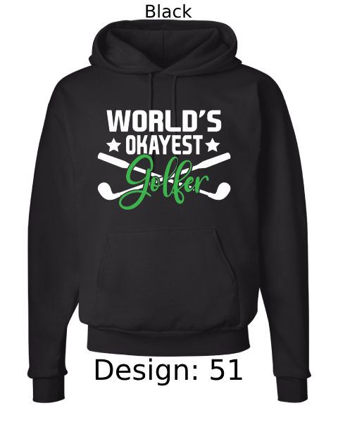 Unisex Golf Hoodie Sweatshirt | Custom Hoodie
