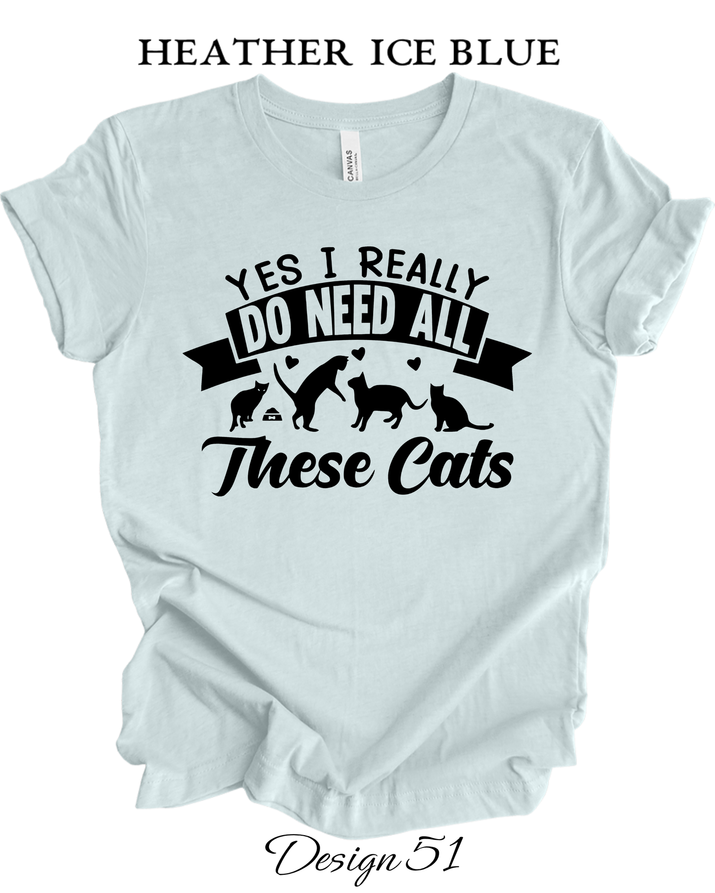 Custom Tee Unisex Crew Neck T-Shirts  | Cat Inspired Tee