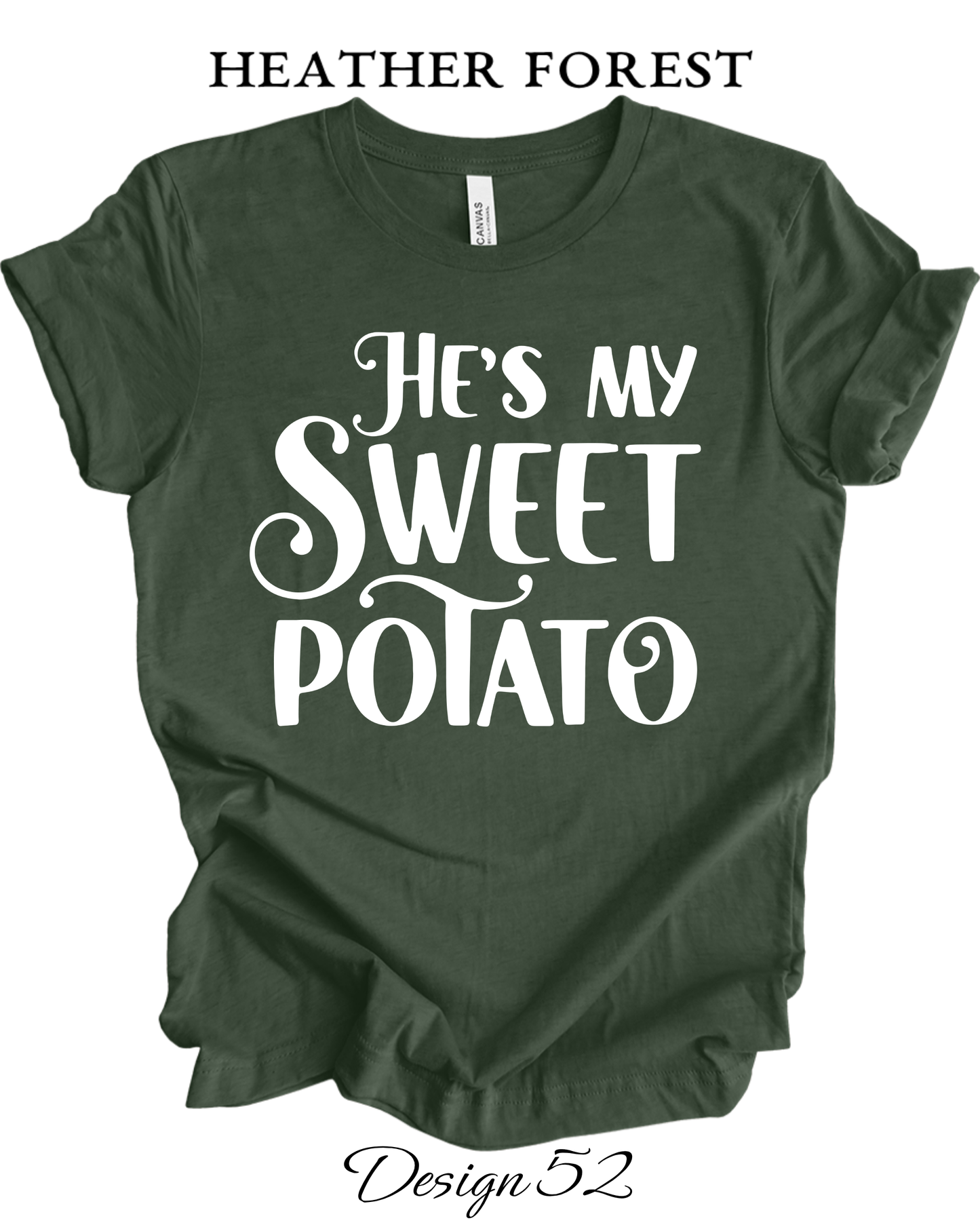 Custom Tee Unisex Crew Neck T-shirts | His & Hers Couples Matching Shirts