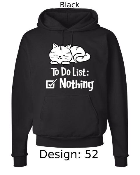Unisex Cat Hoodie Sweatshirt | Custom Hoodie