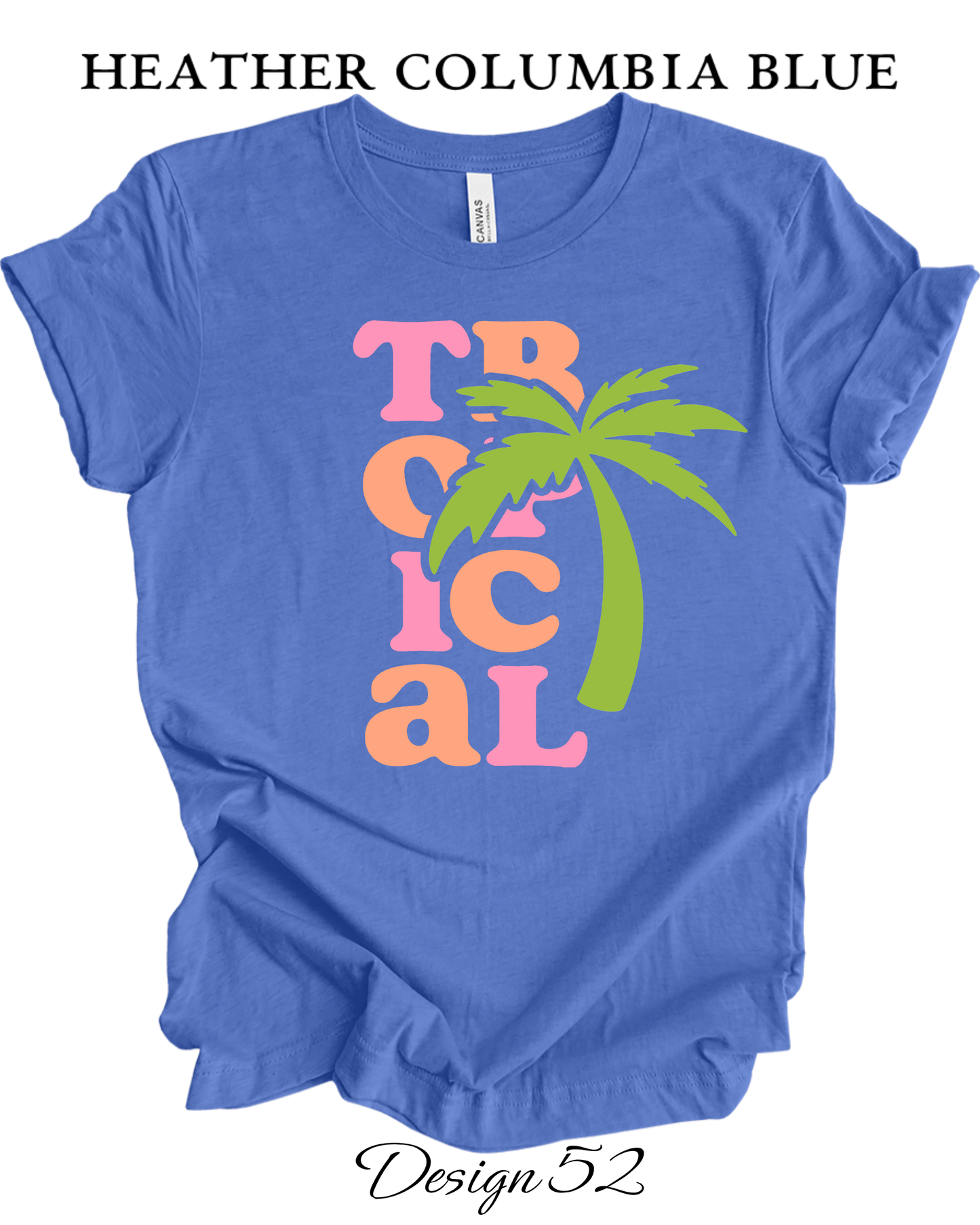 Custom Tee Unisex Crew Neck T-Shirts | Beach Inspired Tee