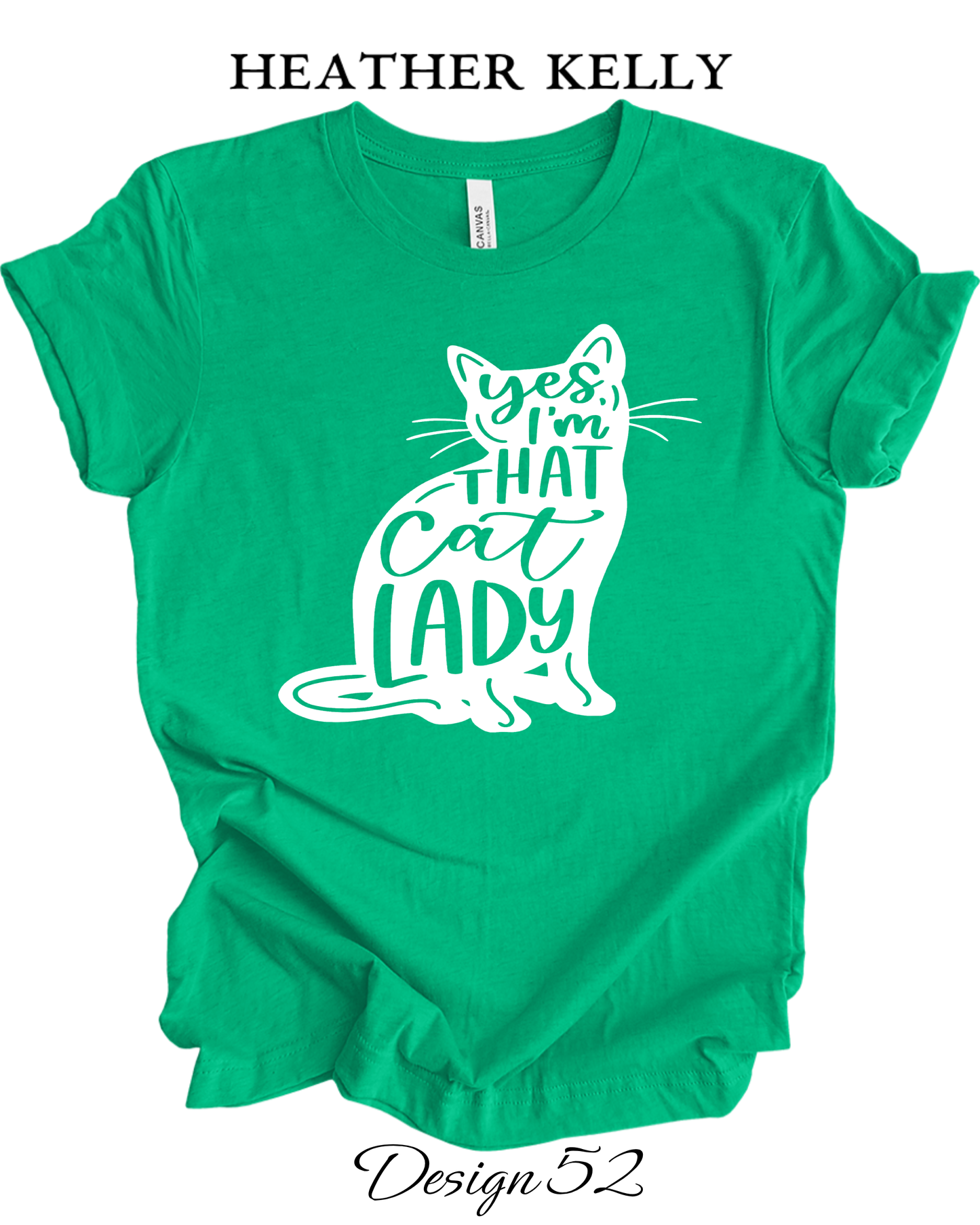 Custom Tee Unisex Crew Neck T-Shirts  | Cat Inspired Tee