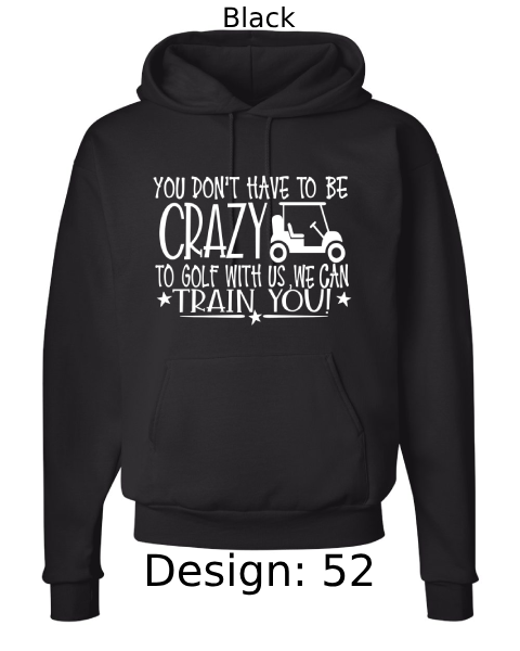 Unisex Golf Hoodie Sweatshirt | Custom Hoodie