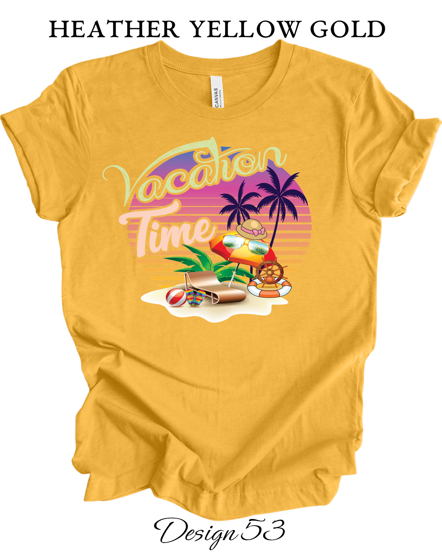 Custom Tee Unisex Crew Neck T-Shirts | Summer, Surfing, & Sunshine Inspired Tee
