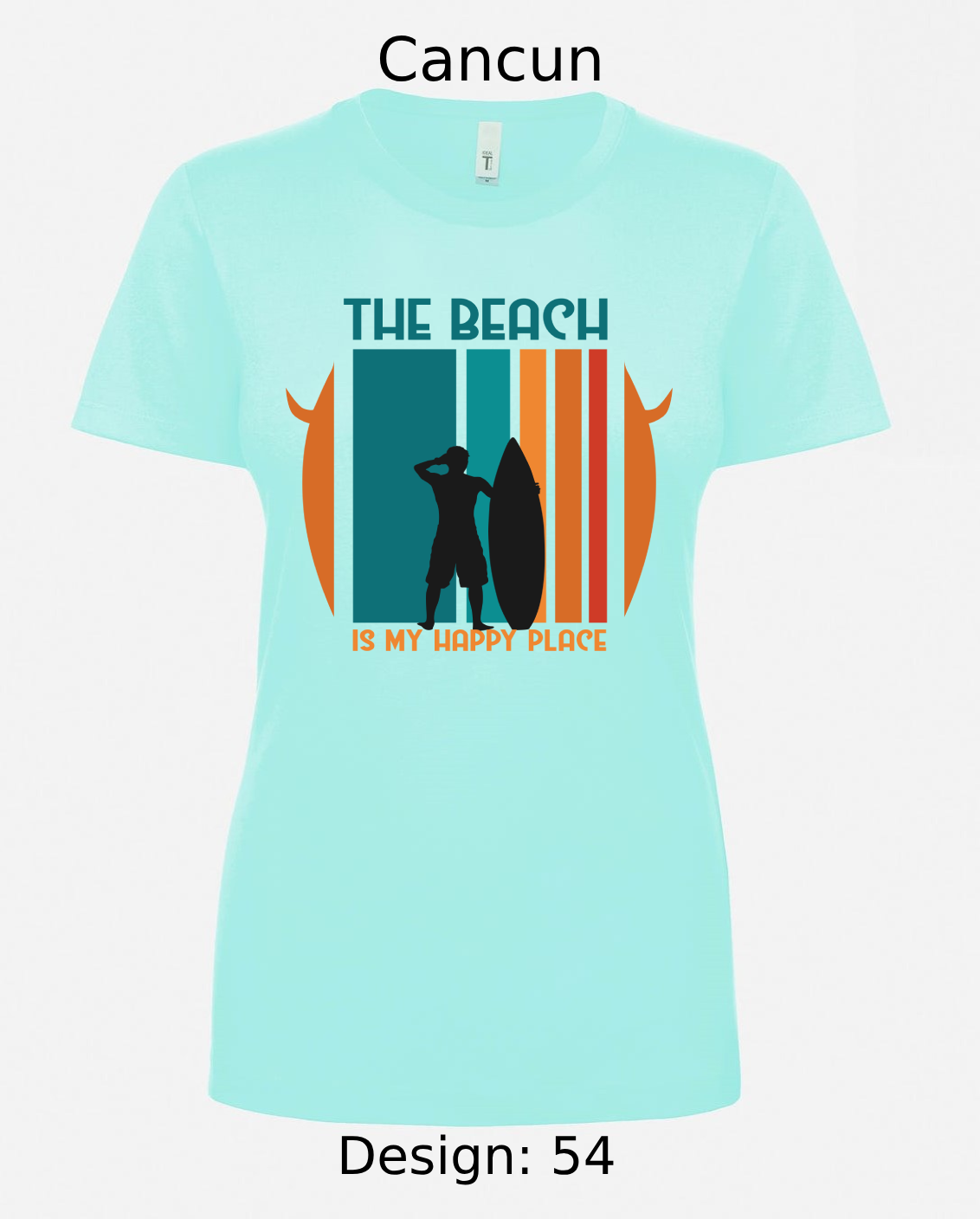 Shirts Women's Customized Tank Tops & Shirts | Summer, Surfing, & Sunshine Themed Tee