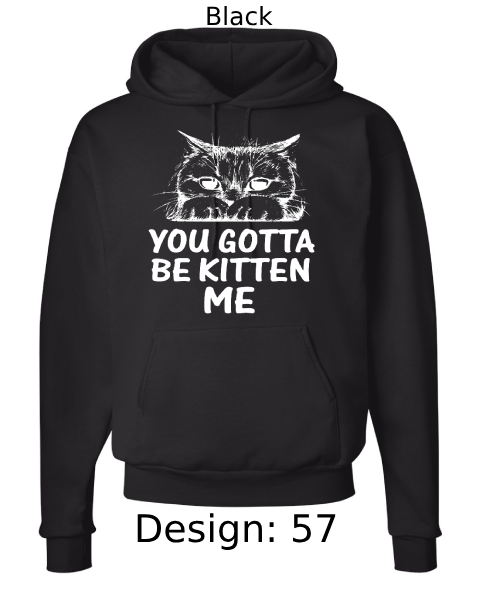 Unisex Cat Hoodie Sweatshirt | Custom Hoodie