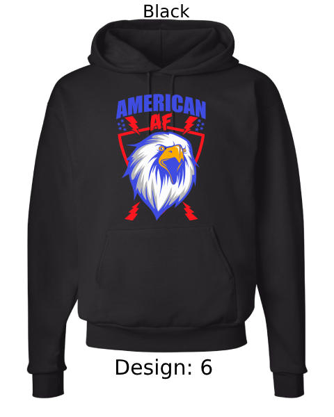 Unisex Patriotic Hoodie Sweatshirt | Custom Hoodie