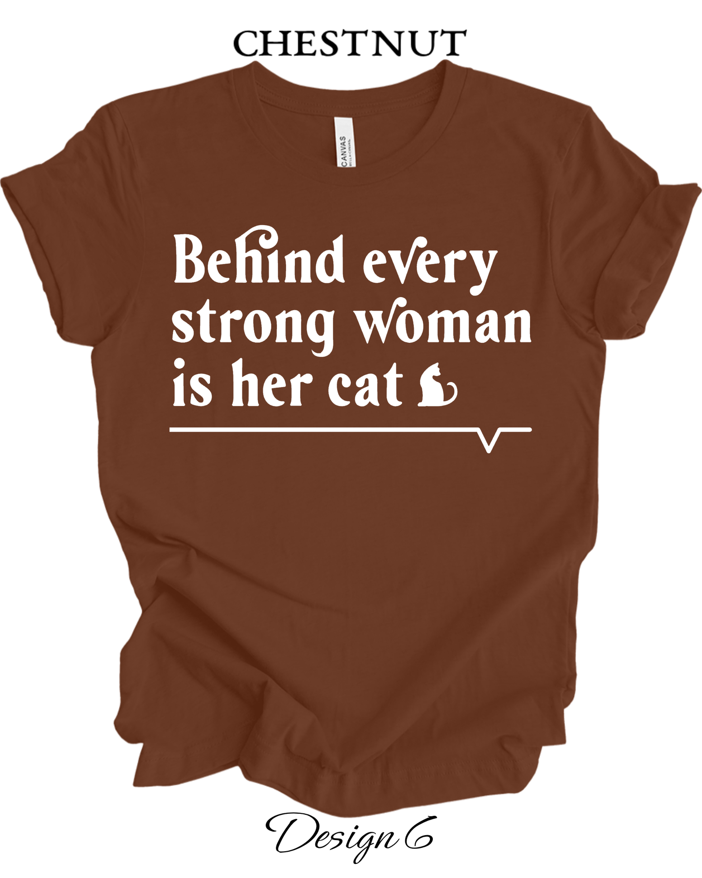 Custom Tee Unisex Crew Neck T-Shirts  | Cat Inspired Tee