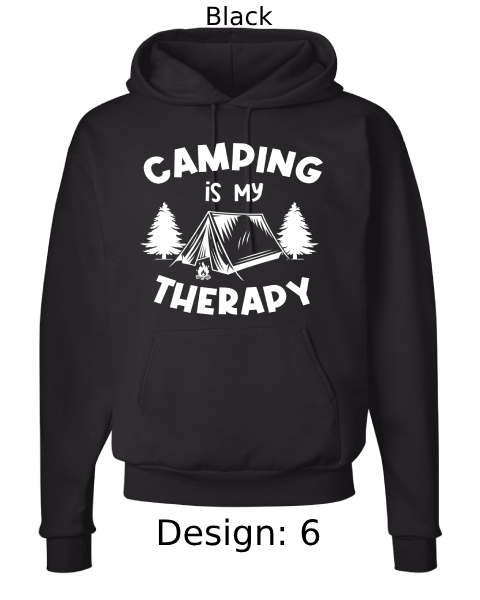 Unisex Camping Hoodie Sweatshirt | Custom Hoodie
