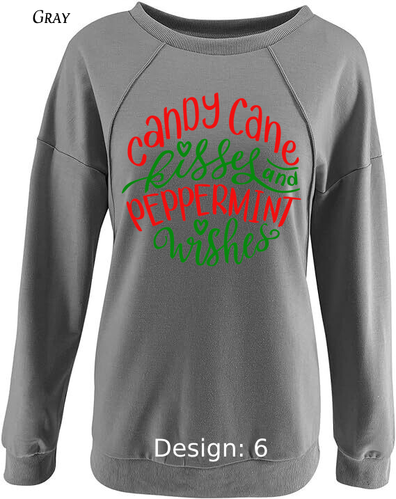 Sweatshirt Women's Christmas Funny & Cute Sweatshirt | Custom Sweatshirt
