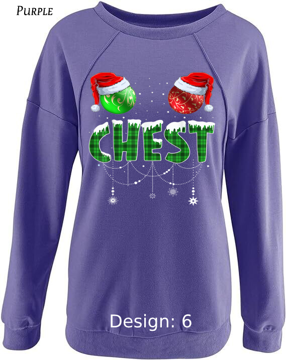Sweatshirt Women's Christmas Funny Sweatshirt | Custom Sweatshirt