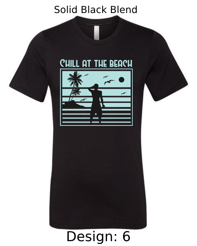 Shirts Men's Customized T-shirts | Summer, Surfing, & Sunshine Themed Tee