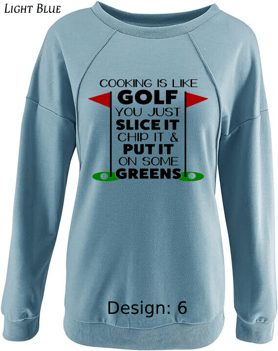 Sweatshirt Women's Golf Sweatshirt | Custom Sweatshirt
