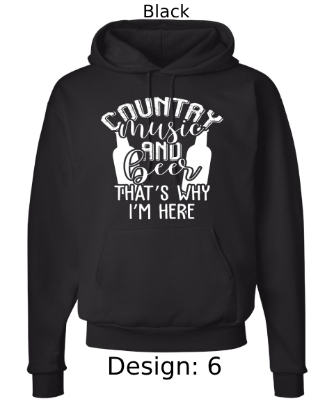 Unisex Country Cowboy Hoodie Sweatshirt | Custom Hoodie