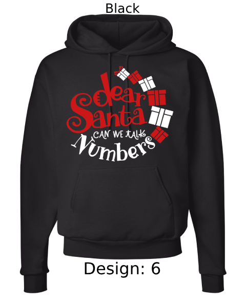 Unisex Christmas Funny Santa Hoodie Sweatshirt | Custom Hoodie