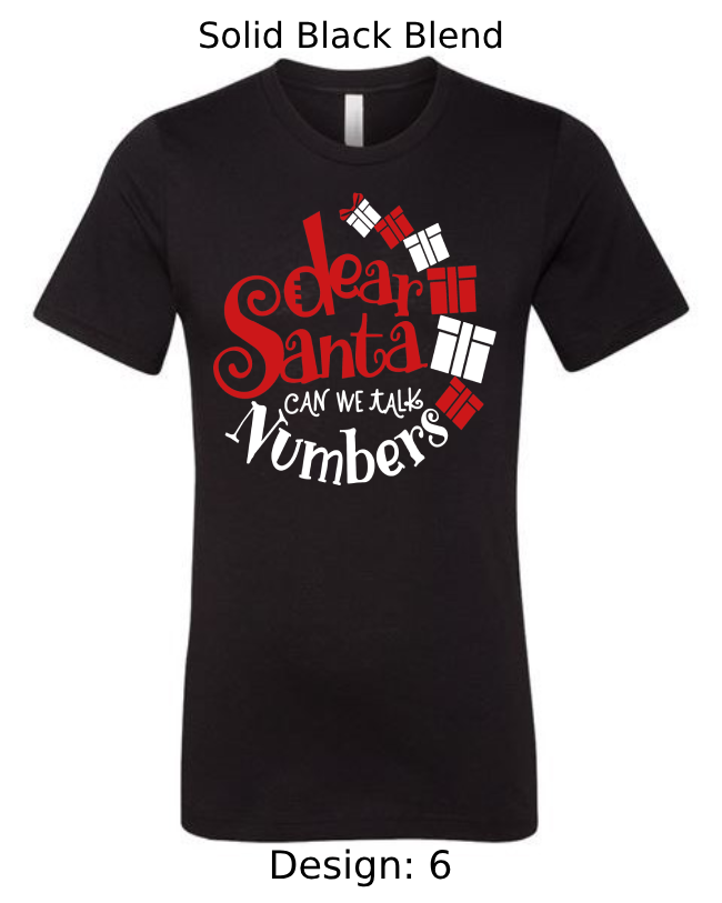 Shirts Men's Customized T-Shirts | Christmas Funny Santa Themed Tee