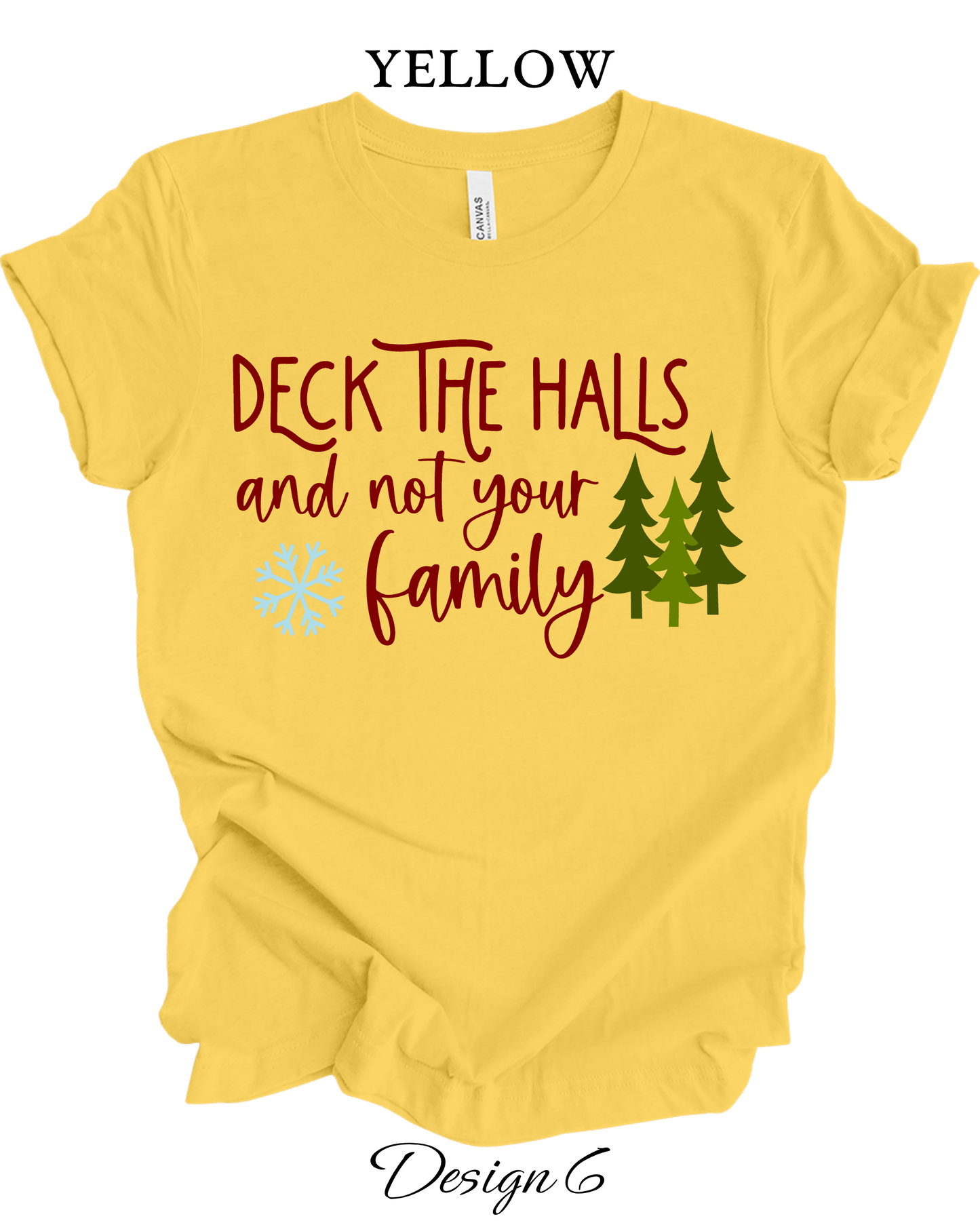 Custom Tee Unisex Crew Neck T-Shirts | Christmas Funny Inspired Tee