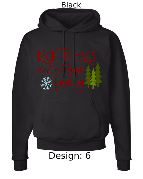 Unisex Christmas Funny Hoodie Sweatshirt | Custom Hoodie