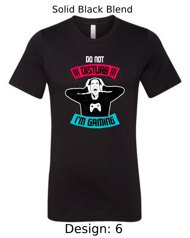 Shirts Men's Customized T-Shirts | Video Gaming Themed Tee