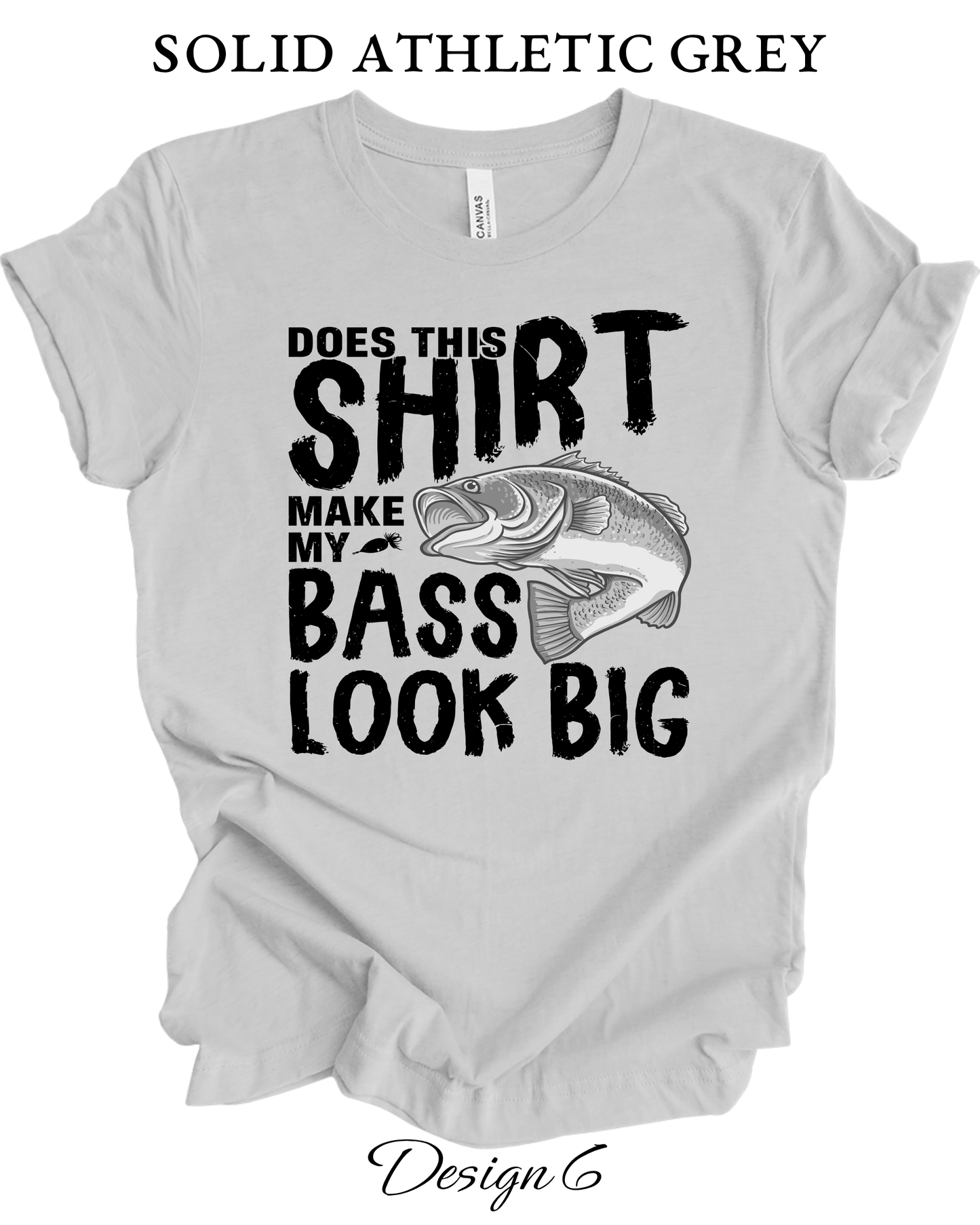 Custom Tee Unisex Crew Neck T-Shirts | Fishing Inspired Tees
