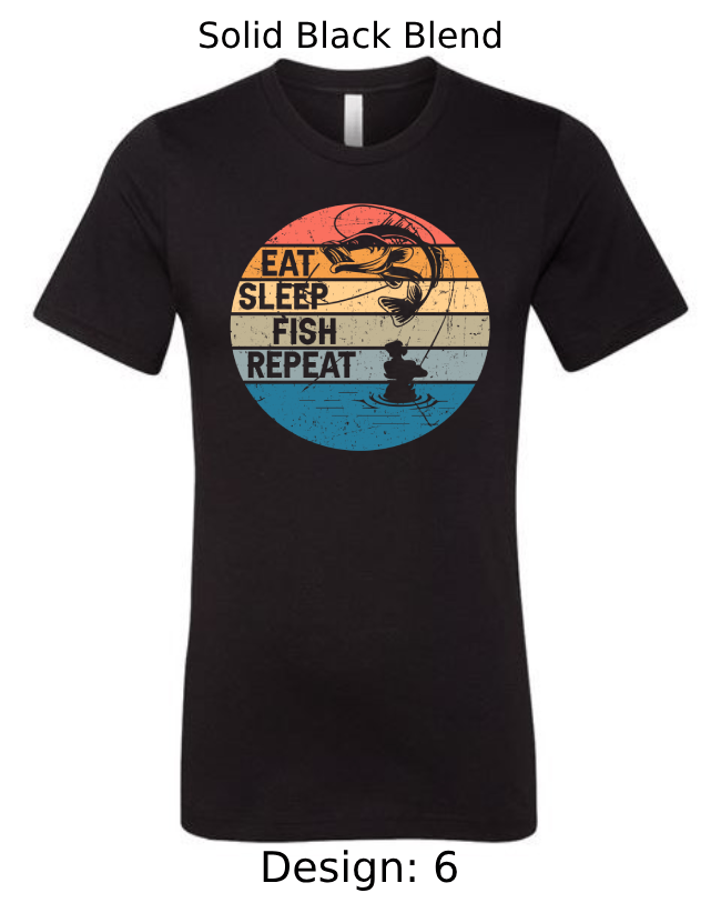 Shirts Men's Customized T-Shirts | Fishing Themed Tee