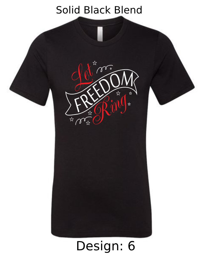 Shirts Men's Customized T-Shirts | 4th of July Themed Tee