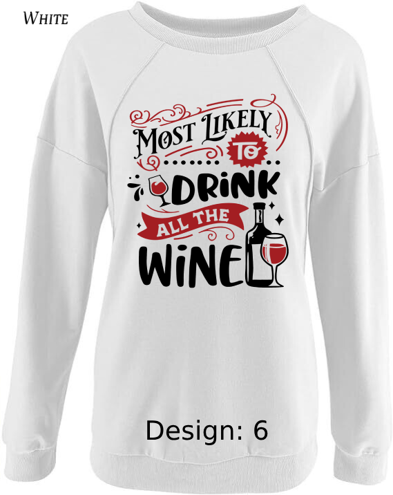 Sweatshirt Women's Christmas Funny Most Likely To Sweatshirt | Custom Sweatshirt