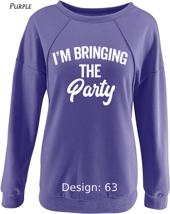 Sweatshirt Women's Group Party Sweatshirt | Custom Sweatshirt